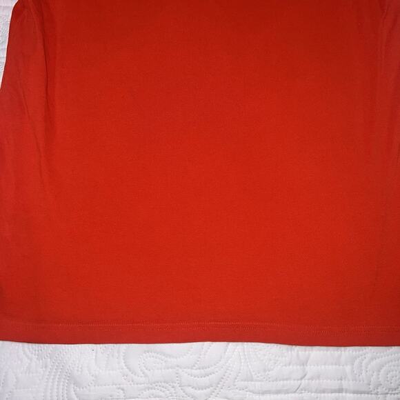 VILEBREQUIN Polo Shirt Men’s Size L Orange Short Sleeve Logo Preppy Athletic - Picture 15 of 16